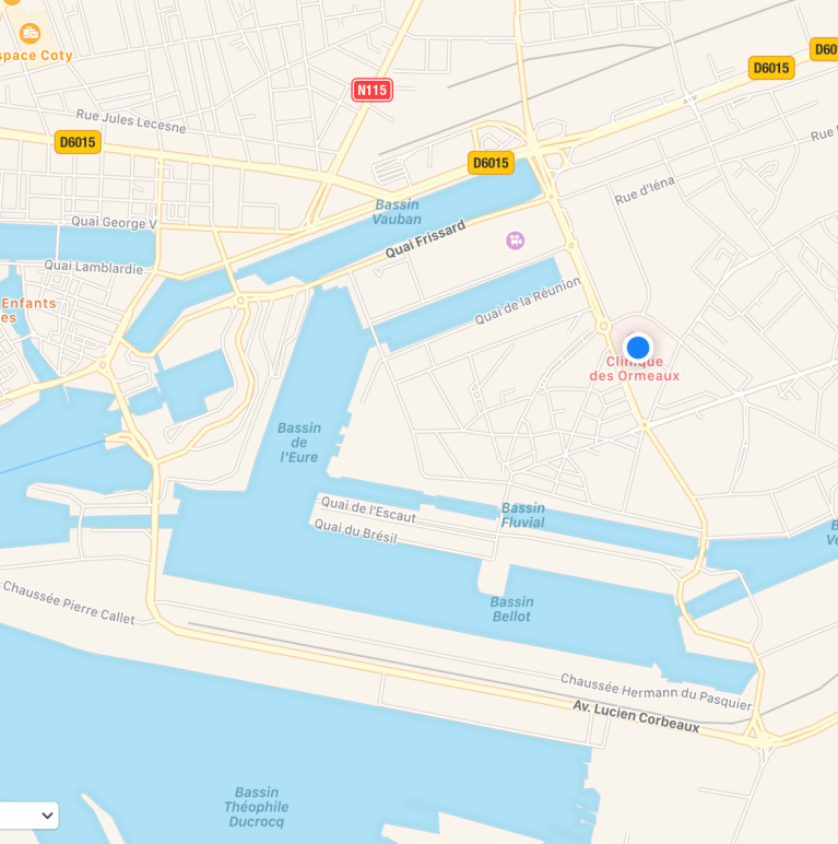 Clinique Des Ormeaux 36 Rue Marceau 76600 Le Havre